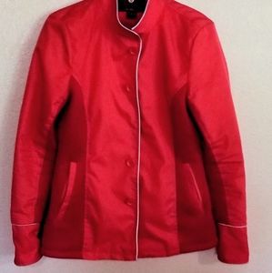 GoGo Gear Red Armored Motorcycle Jacket.